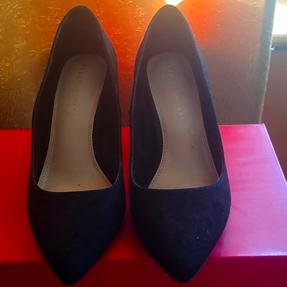 Black Suede Heels